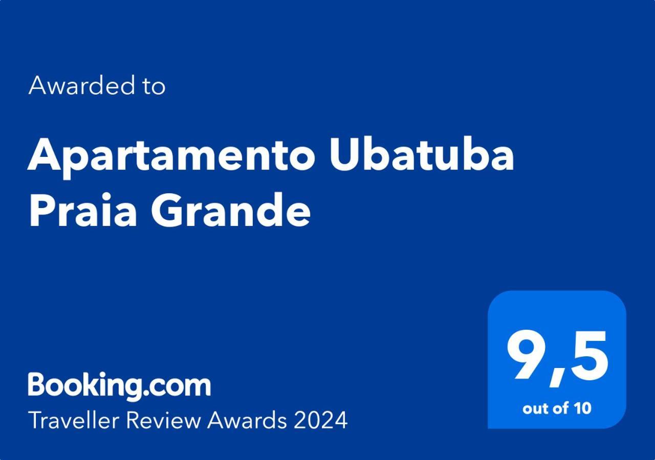 Apto Ubatuba Praia Grande, Ar Condicionado, Piscina, Garagem Ngoại thất bức ảnh